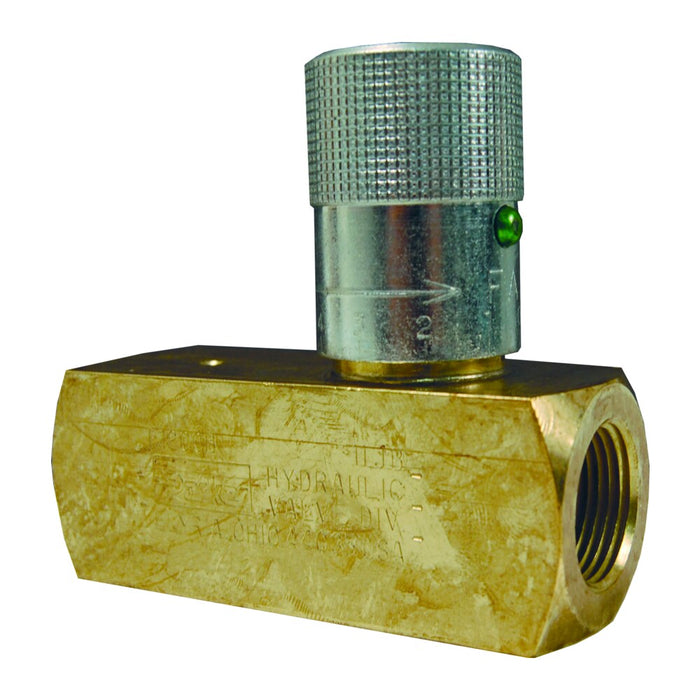 Válvula de Control de Flujo Dixon 1/2" latón BFC800