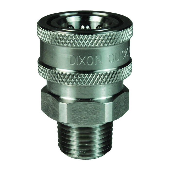 Válvula Dixon Serie V Snap-Tite intercambio – 1/2" acero inoxidable 4VM4-SS-E