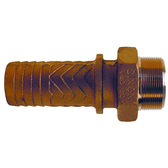 Vástago Dixon 3/4" rosca macho NPT en latón BMS6
