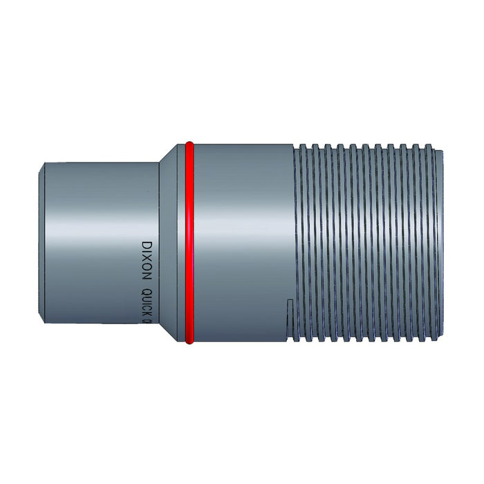 Serie WS-BOP Niple de Seguridad Preventor de Reventón Dixon 1-1/2" x 1-1/2" - 11-1/2 NPTF roscas hembra acero WS12F12-BOP
